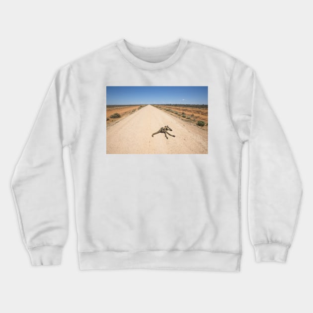 In the middle of the road Crewneck Sweatshirt by athexphotographs